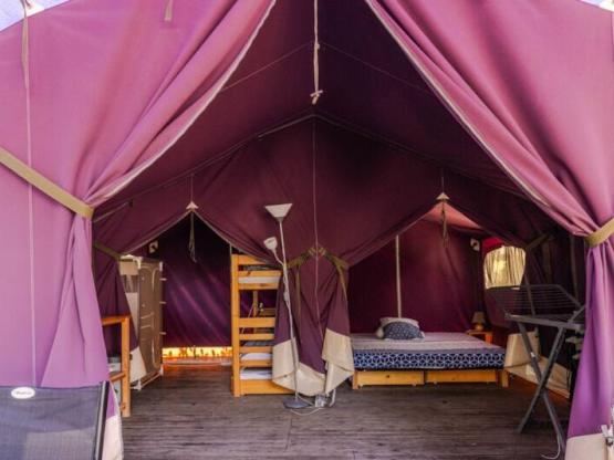 Tente Lodge  - 2 Schlafzimmer + überdachte Terrasse