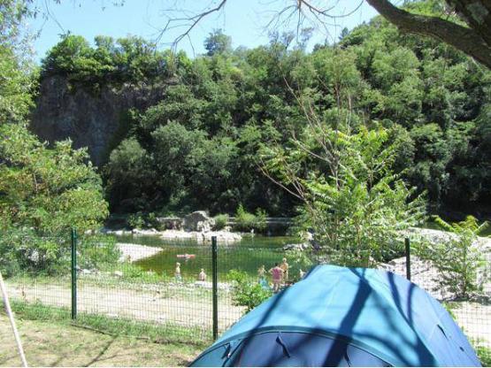 Stellplatz  Zelt + Fahrrad