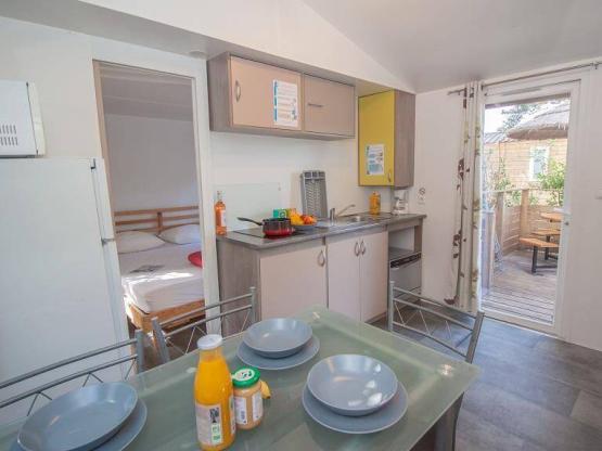 Mobilheim Provence Sérénité 25 m² Spa - Jacuzzi - 3 zimmer - 2 Schlafzimmer - Klimaanlage