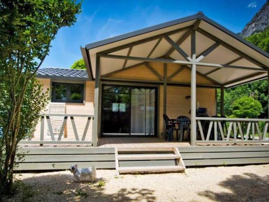 Hütte Privilège Sekoya 2 Schlafzimmer 35m² + terrasse 17m²