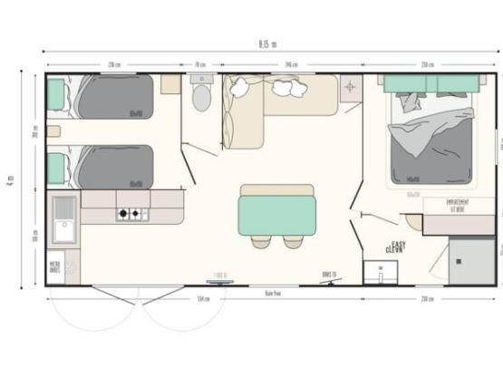 Mobilheim RIVIERA SUITE