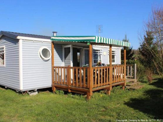 CHARME. Mobil Home 6 pers. 35 m², TV+ half covered terrace