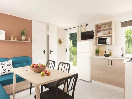 Mobilhome Nr. 2 -  KLIMAANLAGE - 3 Schlafzimmer - Terrasse