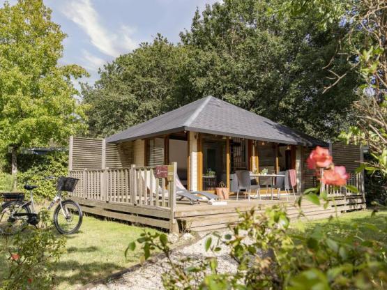 Hütte Bora Bora 2 Schlafzimmer Klimaanlage Premium