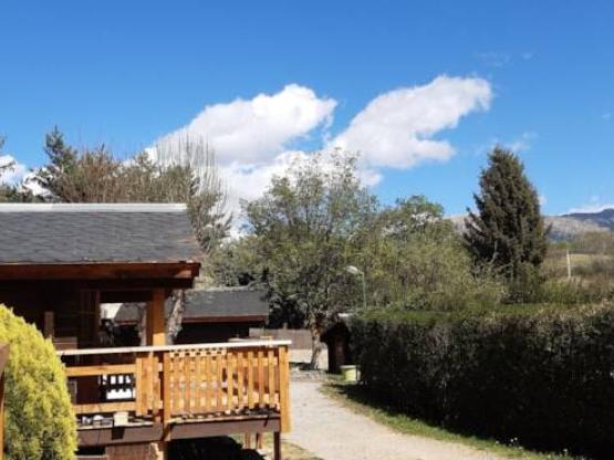 Chalet 30m² / 2 Zimmer - Halbüberdachte Terrasse