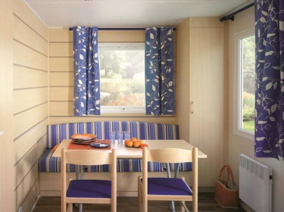 Mobile home COSY 1 Schlafzimmer (TV - Terrasse 9m² - Größe 17m²)