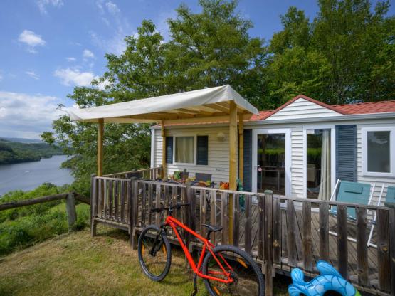 Mobilheim Confort 34m² / 3 Zimmer - Terrasse