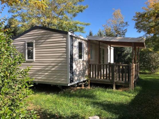 40 PREMIUM Mobilheim Super Cordelia 32m² - Schlafzimmer