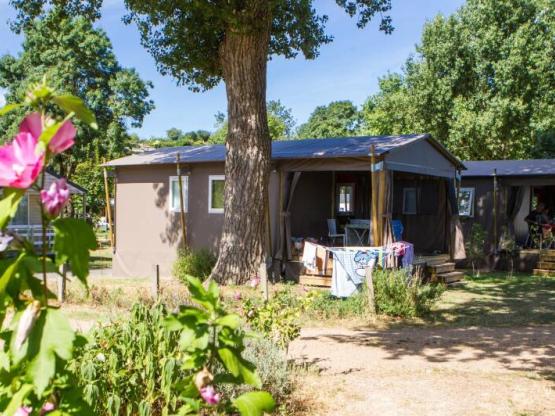 Mobilodge - 2 schlafzimmer - überdachte Terrasse