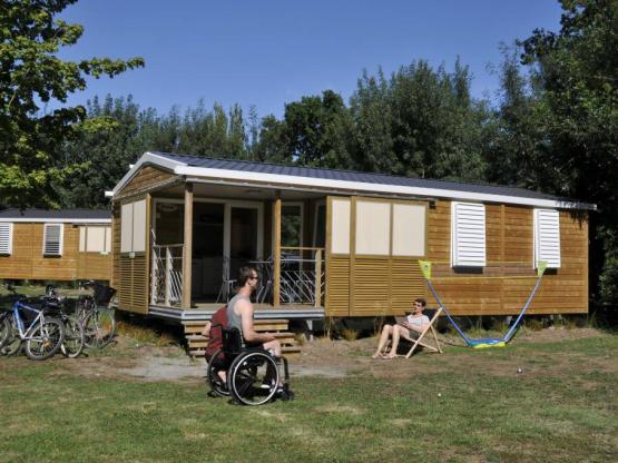 Mobilheim Premium 3 Zimmer 38m² + Terrasse  + TV