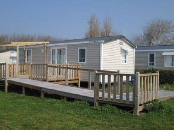 Mobil-home 32m² Confort (2 chambres) + terrasse - Adapté aux personnes à mobilité réduite