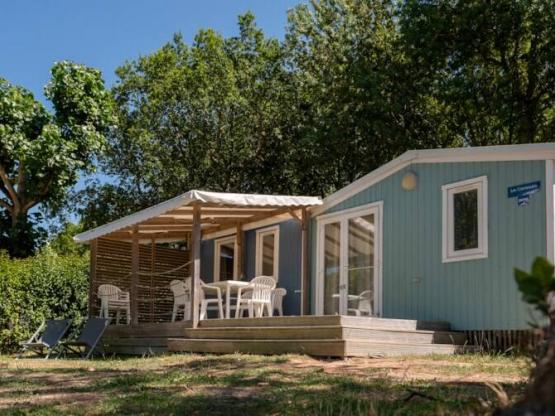 Mobilheim Cabane du Pêcheur GRAND CONFORT   3 Zimmer 34m² überdachte Terrasse