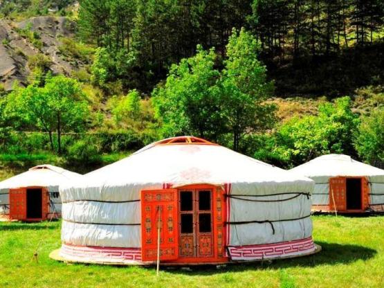 Jurte 25m² ohne Sanitäranlagen