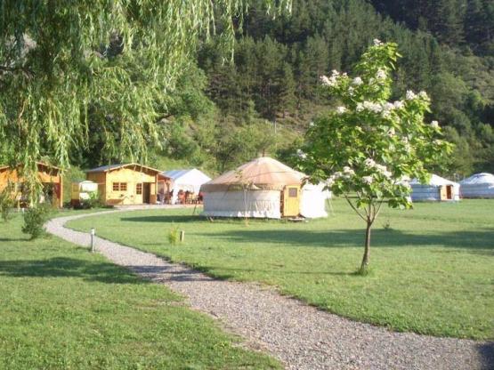 Mandala Jurte 45m² - für Aktivitäten - ohne Sanitäranlagen