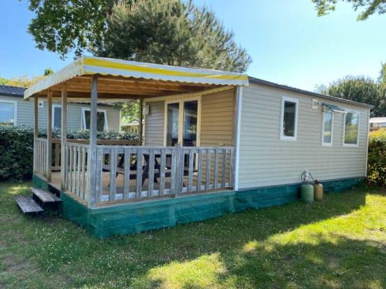 Mobilheim Confort 28m² (2 Zimmer) + Überdachte Terrasse