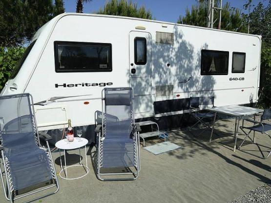 Pitch with electricity 50m²