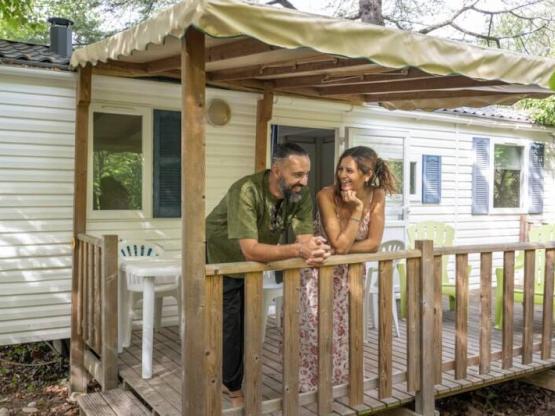 Mobilheim Comfort 3 Zimmer - 6 pax. - Klimatisiert