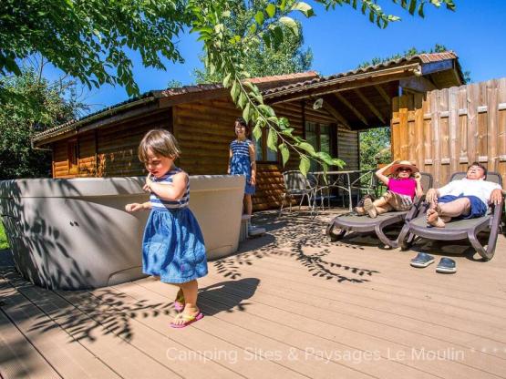 Espace Chalet mit Spa - 2 Schlafzimmer