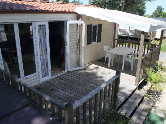 Mobilheim Economique (3 Zimmer) 32-35m² + Holzterrasse (Neuheit 2016 - 10 Jahre)