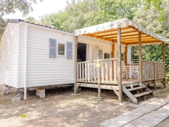 Mobilhome Eco 25m² - 2 Schlafzimmer + Terrasse