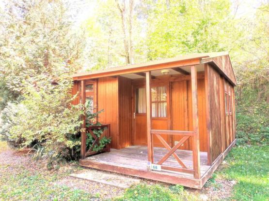Hütte 4 21m² + terrasse couverte  2 chambres