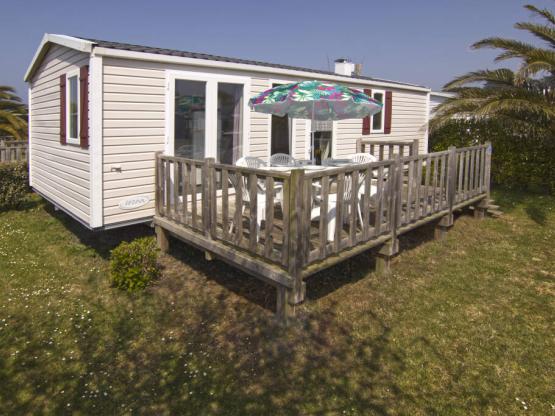 Mobilhome Confort 31m² - 3 Habitaciónes + Terraza