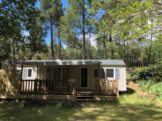 Mobilheim TOURNESOL Klimatisierte +confort - 3 Schlafzimmer  + TV (4 Erwachsene + 2 Kinder)