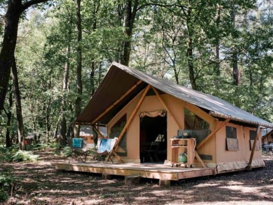 Zeltbungalow Trappeur poêle