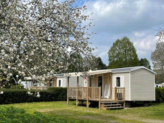 Mobilheim  - 2 Zimmer (ohne Sanitäranlagen) mit innen schwimbad