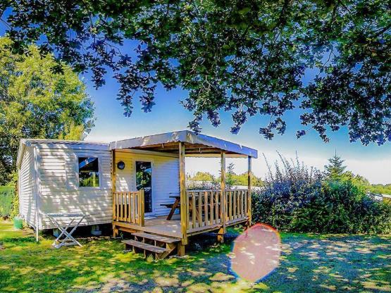 Mobilheim Confort  - 1 Zimmer mit innen schwimbad