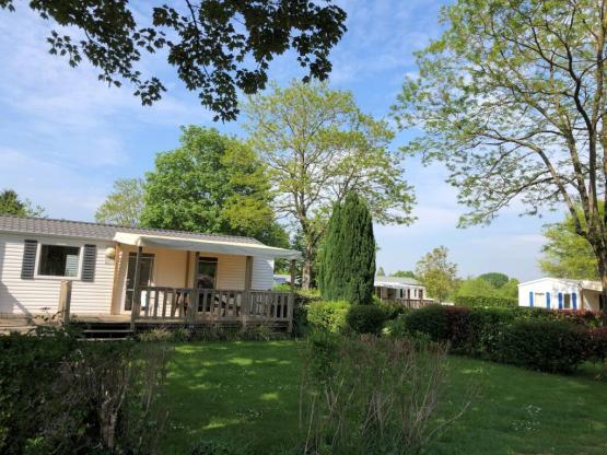 Mobilheim Confort 33m² - 2 Zimmer (behindertengerechtes) mit innen schwimbad