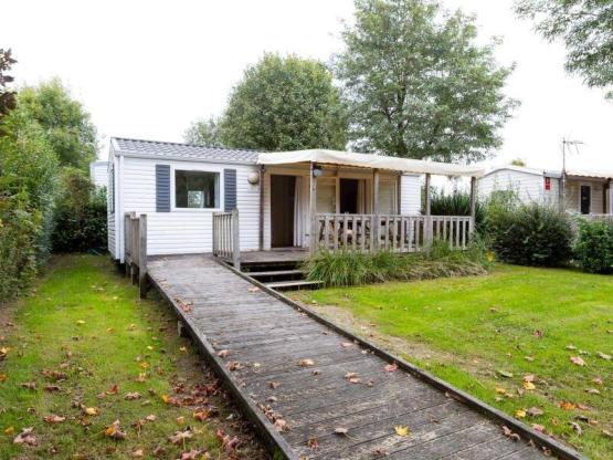 Mobilheim Confort 33m² - 2 Zimmer (behindertengerechtes) mit innen schwimbad