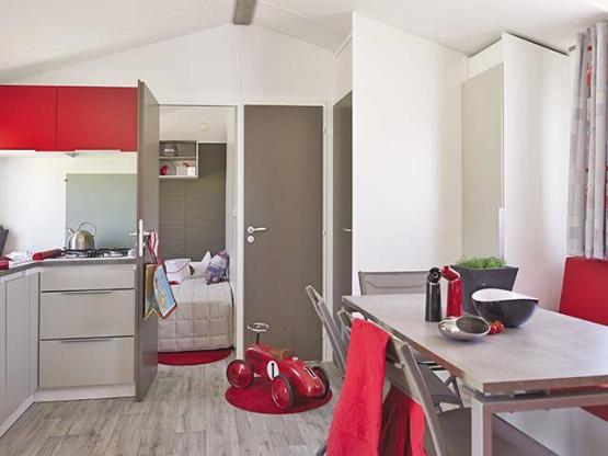 Chalet Mobile Bermude 30m ² (3 Zimmer + Terrasse)