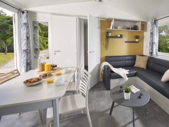 Mobilheim IB Trigano EVO 29, 2 Schlafzimmer, Klimaanlage und Fernseher