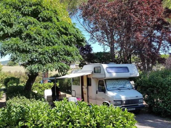 Stellplatz Confort (Zelt, Wohnwagen, Wohnmobil / 1 Auto / Strom 10A)