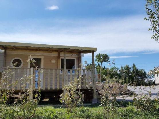 Mobilheim 1 Zimmer (18 m²) + terrasse + Clim + TV