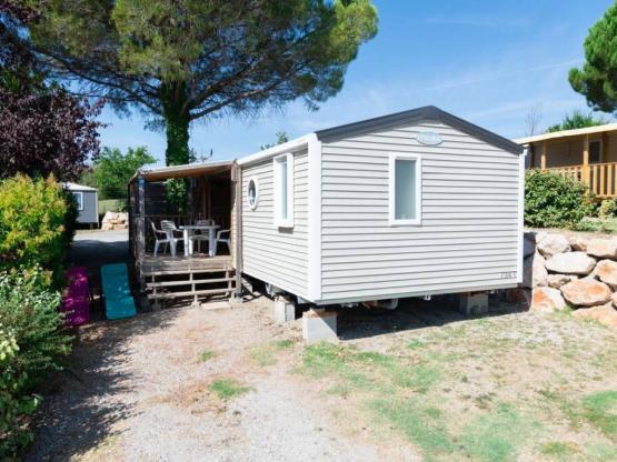 Mobilheim Lodgia 24 m² (2 Zimmer) + terrasse+ TV