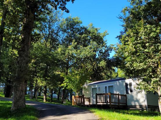 Premium Mobilheim, 30 m², 2 Schlafzimmer, in der Nähe des Sees oder mit Blick auf die Landschaft