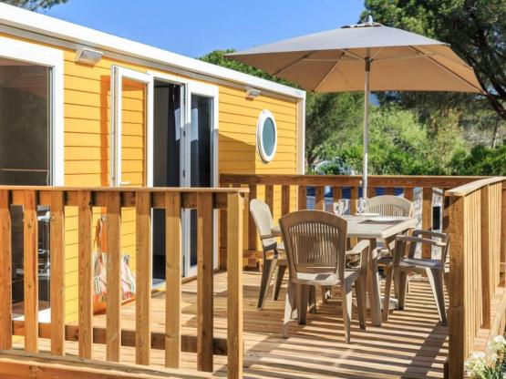 Cottage Confort Yellow Corner 28 m² - 2 Zimmer + Klimaanlage