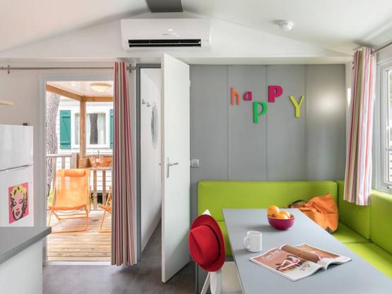 Cottage Pop Art Confort 32 m² - 3 habitaciones - climatización - Terraza semi-cubierta