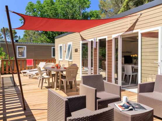 Cottage Premium Luxe 40 m² - 3 Zimmer + 2 Badezimmer + air co & TV + Terrasse, Panorama Blick