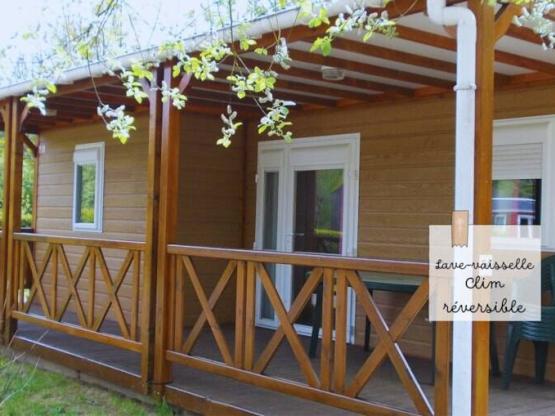 Chalet  tradition 35m² (3 Zimmer + bedeckte Terrasse)