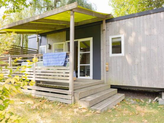 Mobilheime Privilège 2 Zimmer Halbüberdachte Terrasse
