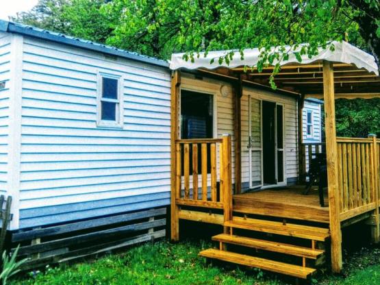 Mobilheim Familie (für 4 Personen+1 Kind)