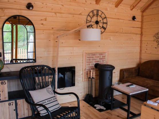 Cabane-Château lnsolite Premium 3 bedrooms, large terrace-deck 50m², TV, dishwasher