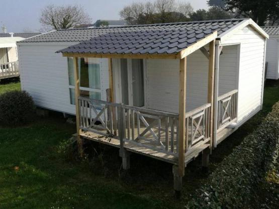 Mobilheim Komfort 27m² -2 Schlafräume - überdachte Terrasse - 11 Nächte