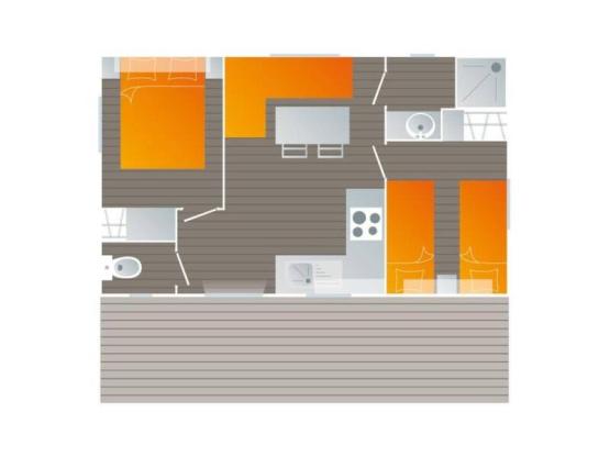 Cotinière 2 Zimmer 29m²