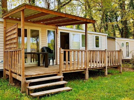 Mobile home Confort 32m² Riviera - 3 bedrooms + half covered terrace