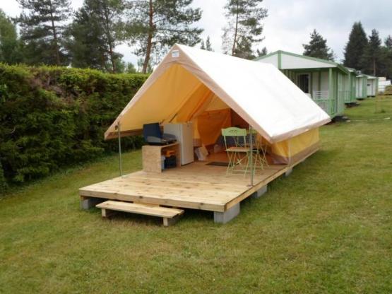 Zeltbungalow LA CANADA 12 m² (ohne Sanitäranlagen)