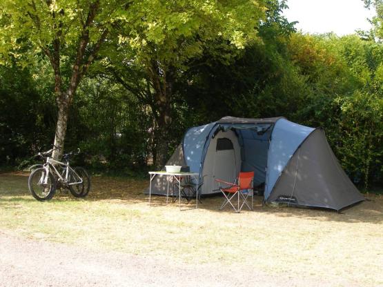 Pauschale Wanderer : Stellplatz + 1 Zelt + 1 Fahrrad (Vélodyssée)